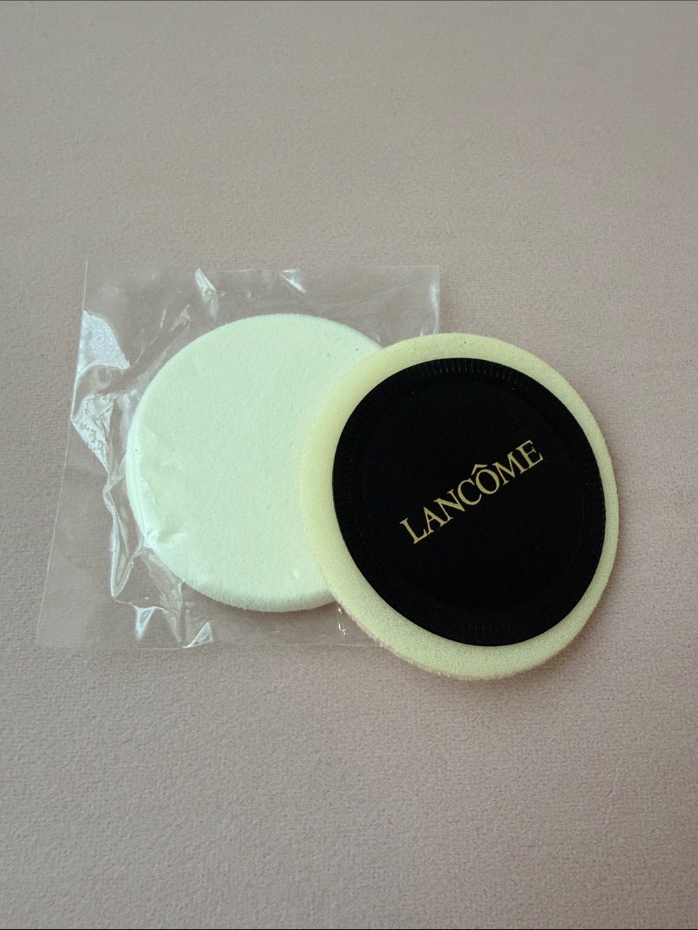 LANCOME DUAL FINISH SPONGE & PUFF - NEW